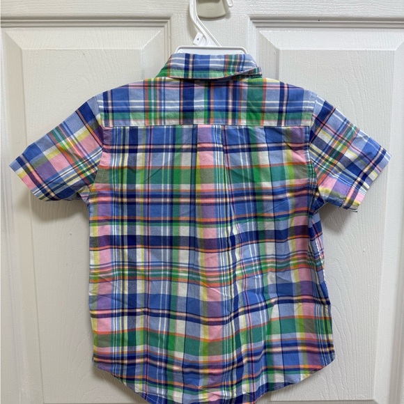 Polo by Ralph Lauren Kids Multicolor Plaid Button-Down Shirt - Picture 3 of 3